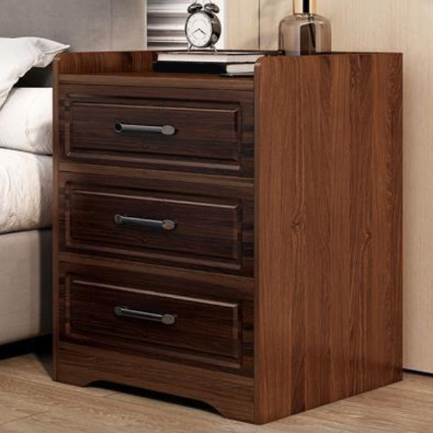 Modern Accent Table Nightstand Drawer Storage Night Table for Home