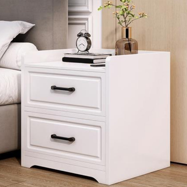 Modern Accent Table Nightstand Drawer Storage Night Table for Home