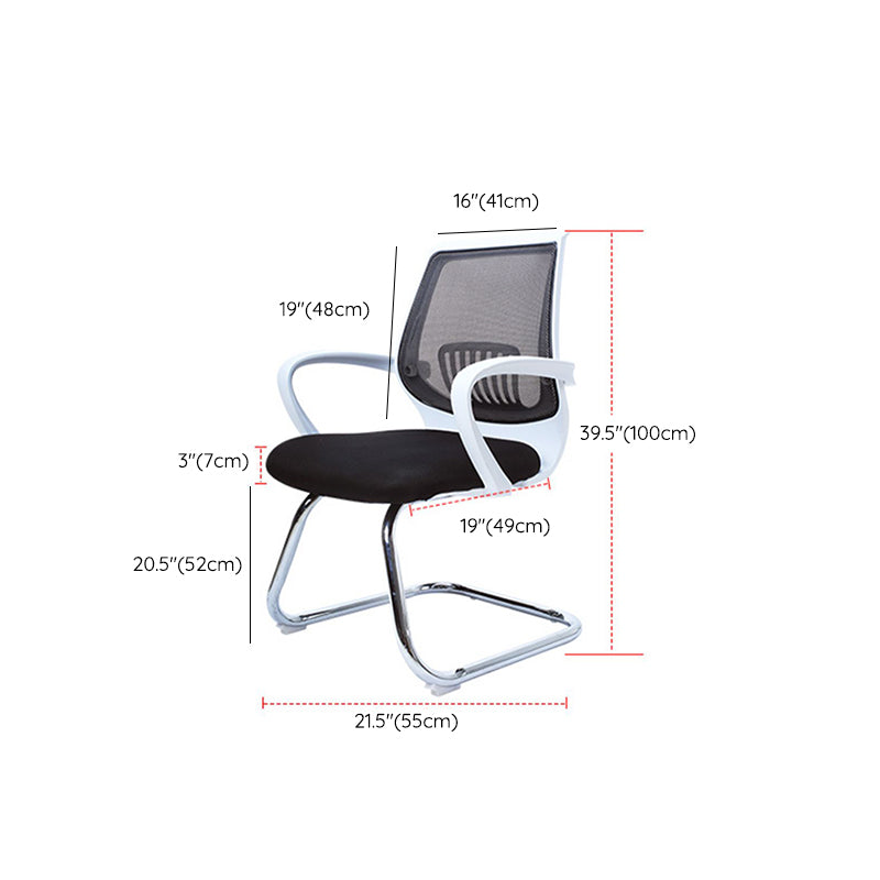 Modern Chair No Distressing Ergonomic Chair with Breathable Back