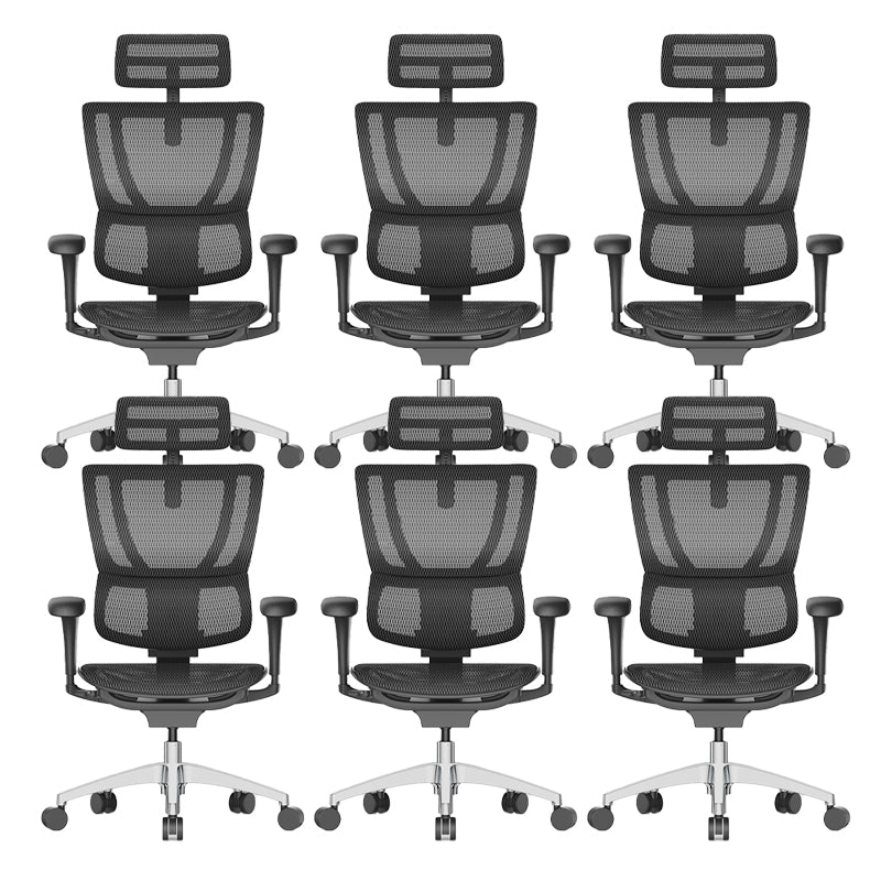 Modern Office Chair Removable Arms Adjustable Seat Height Desk Chair