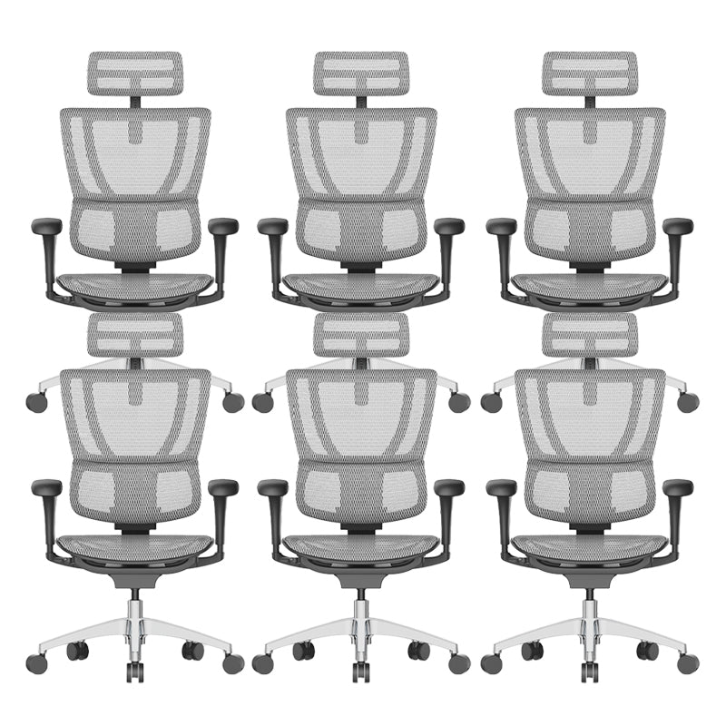 Modern Office Chair Removable Arms Adjustable Seat Height Desk Chair