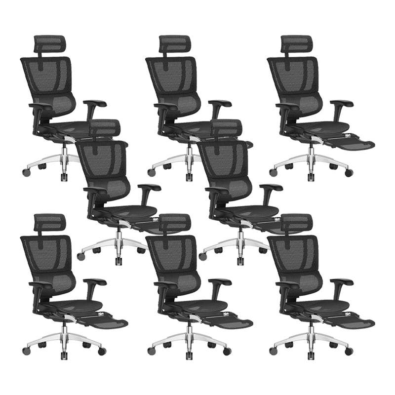 Modern Office Chair Removable Arms Adjustable Seat Height Desk Chair