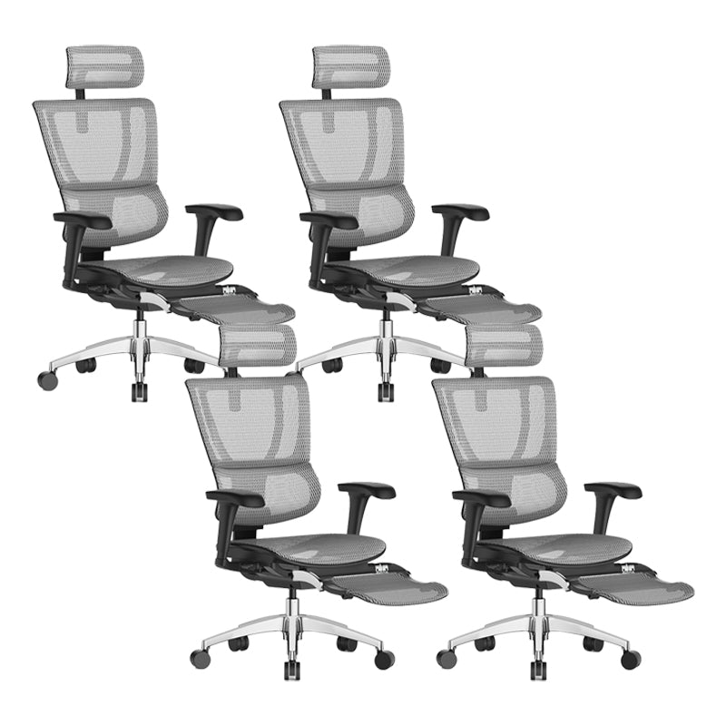 Modern Office Chair Removable Arms Adjustable Seat Height Desk Chair