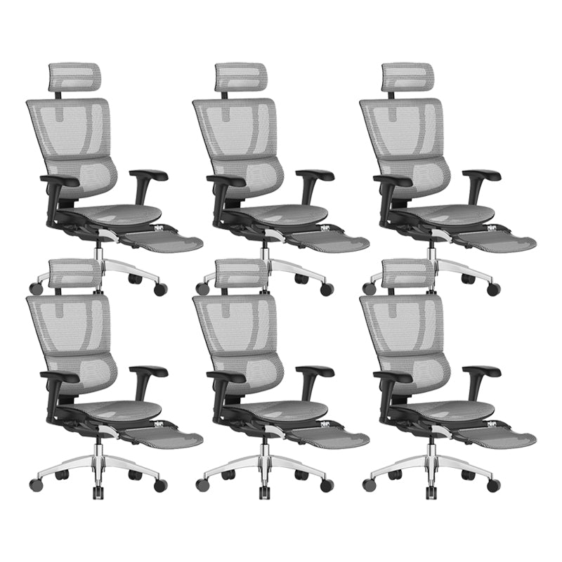 Modern Office Chair Removable Arms Adjustable Seat Height Desk Chair