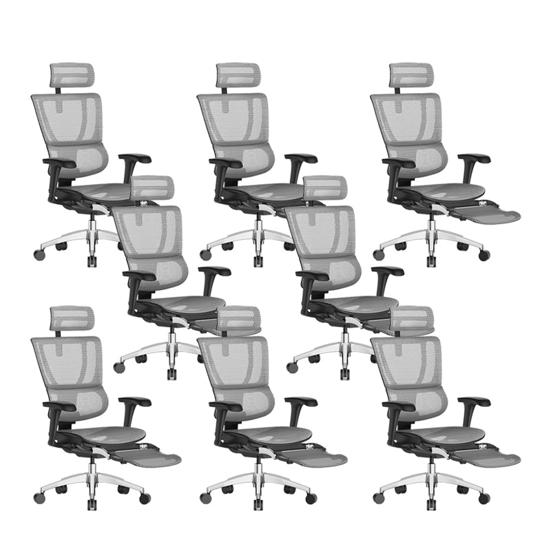 Modern Office Chair Removable Arms Adjustable Seat Height Desk Chair