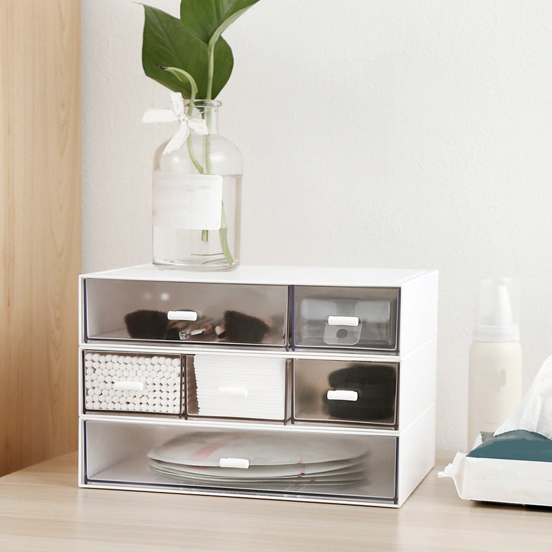 Modern Acrylic Filing Cabinet Drawers File Cabinet for Home and Office