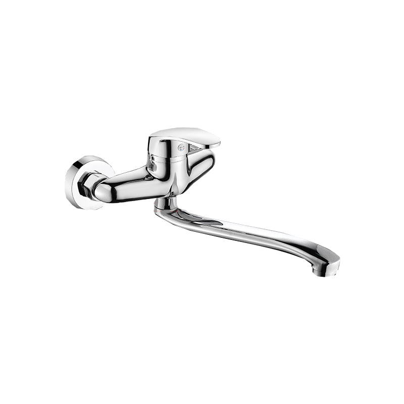 Contemporary Kitchen Bar Faucet Swivel Spout Wall Mounted Kitchen Faucet