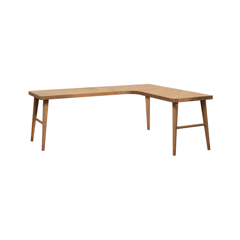 Modern Style Writing Desk L Shape Office Table with Legs for Home