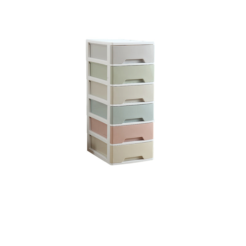 Modern Plastic Cabinet Drawers Storage Filing Cabinet for Office