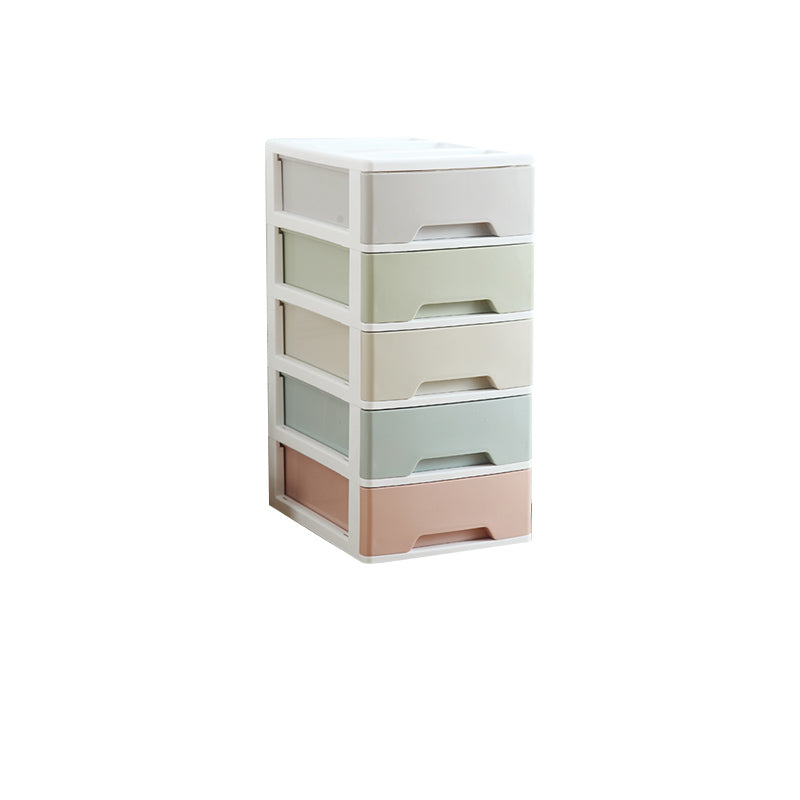 Modern Plastic Cabinet Drawers Storage Filing Cabinet for Office