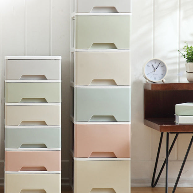 Modern Plastic Cabinet Drawers Storage Filing Cabinet for Office