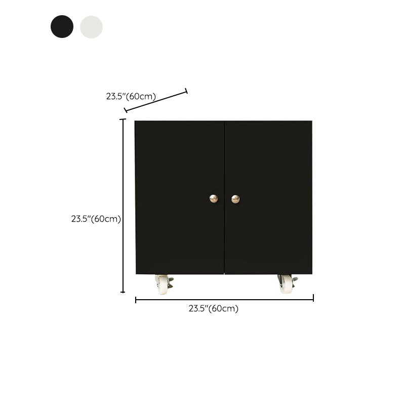 Modern Steel Cabinet Storage Filing Cabinet with Castors for Home and Office