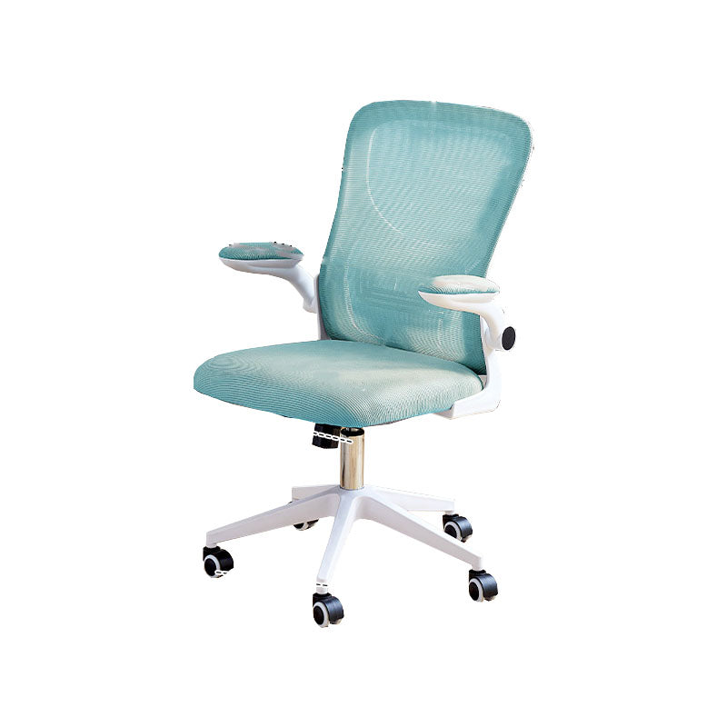 Modern Desk Chair Removable Arms Adjustable Seat Height Office Chair with Wheels