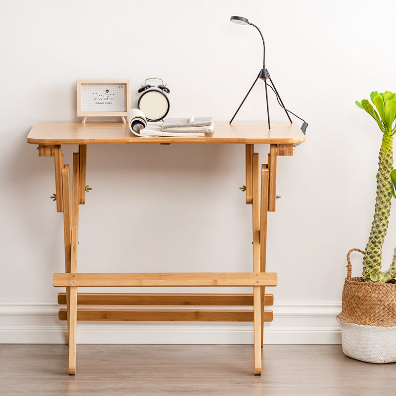 Solid Wood Adjustable Writing Desk Age 7-18 Years Study Desk