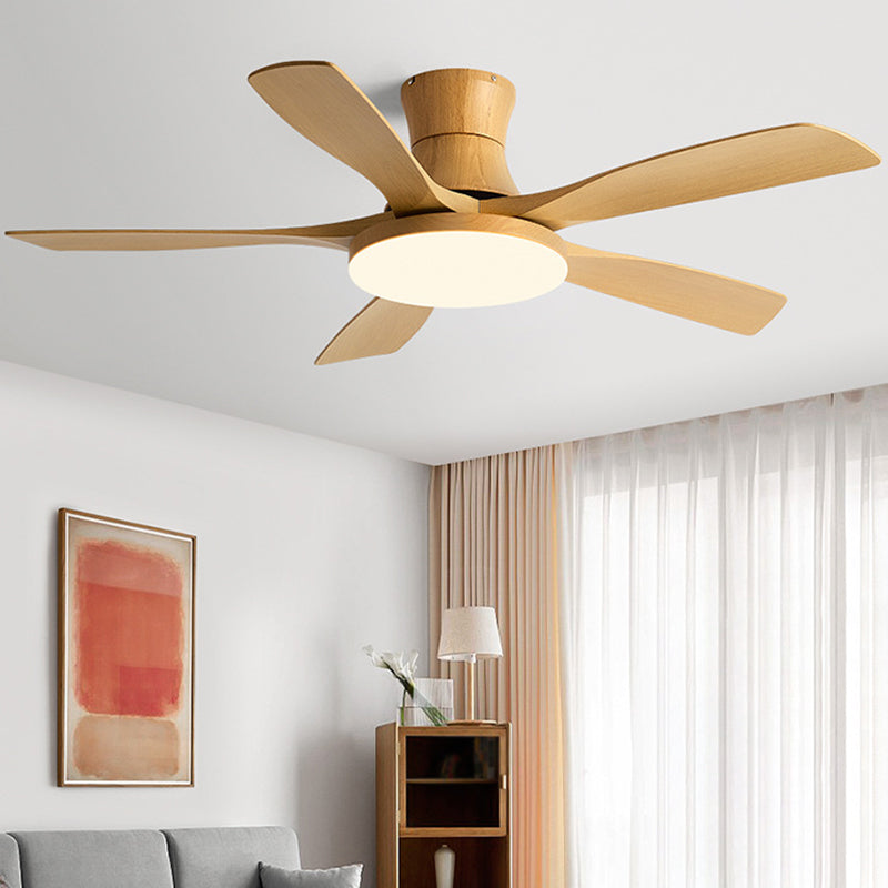 Nordic Ceiling Fan Light Fixture Modern LED Ceiling Lamp for Bedroom