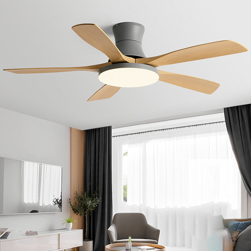 Nordic Ceiling Fan Light Fixture Modern LED Ceiling Lamp for Bedroom