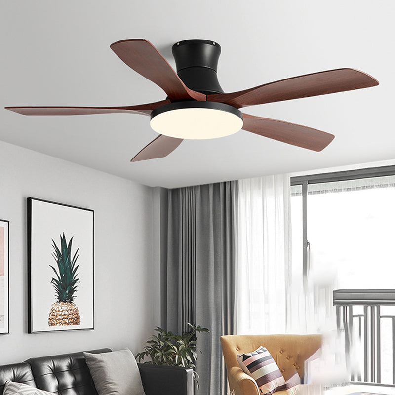 Nordic Ceiling Fan Light Fixture Modern LED Ceiling Lamp for Bedroom