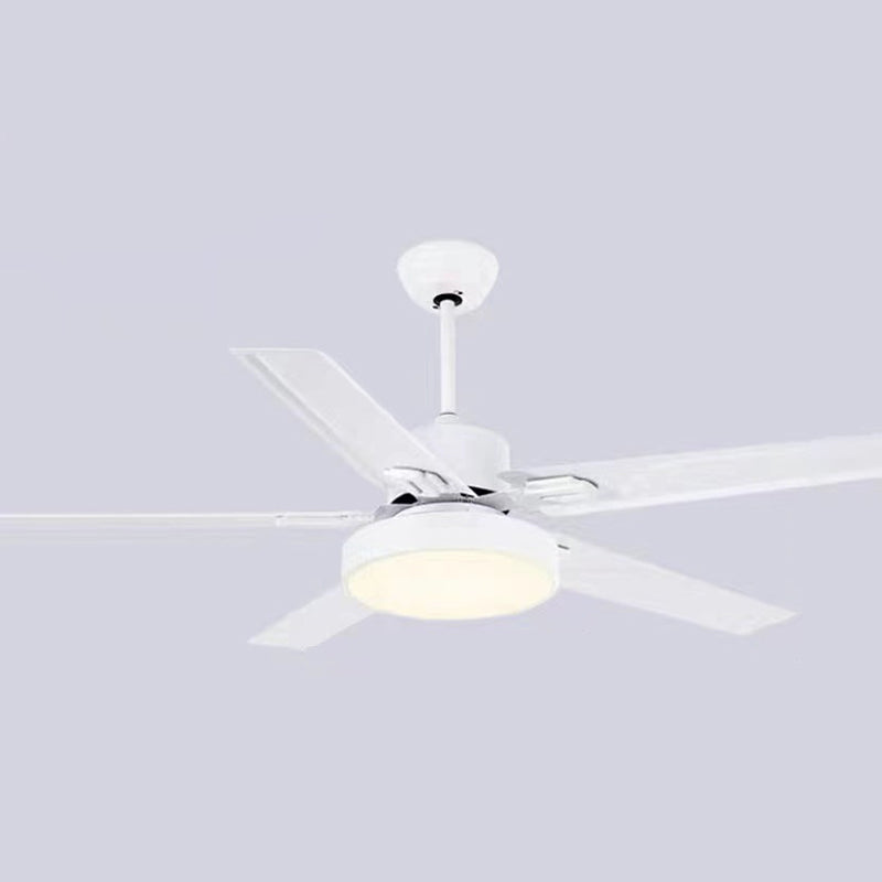 Minimalist Ceiling Fan Light Fixture Modern LED Ceiling Lamp for Bedroom