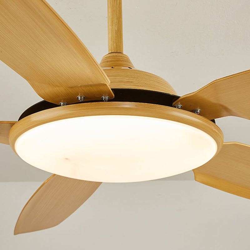 Simple LED Ceiling Fan Light Fixture Modern Ceiling Lamp for Bedroom