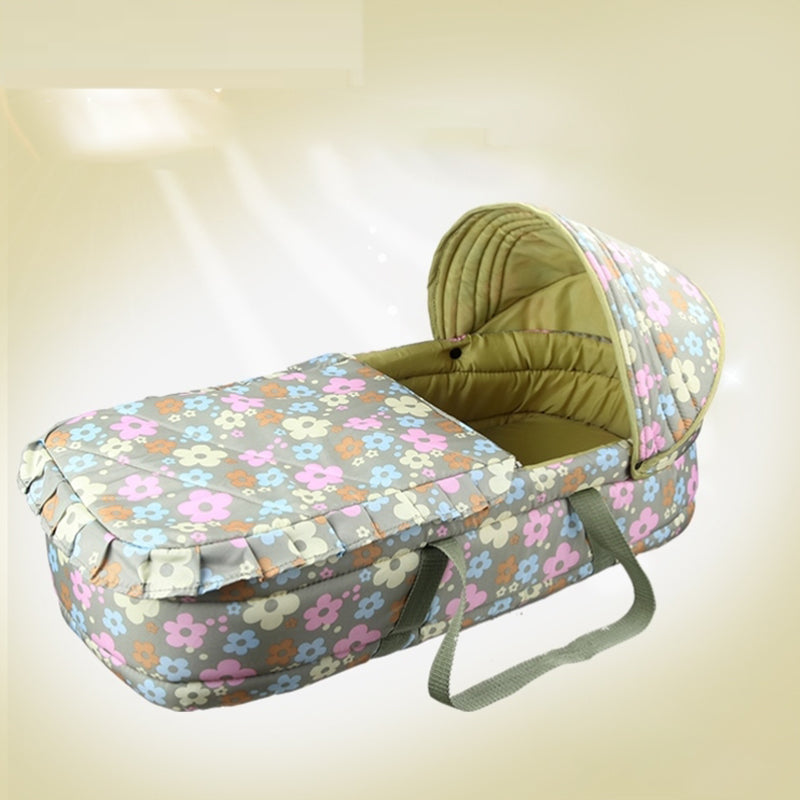 Contemporary Portable Moses Basket Oval Moses Basket for Baby Use