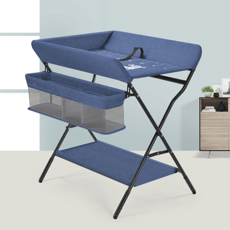 Modern Changing Table  Folding Baby Changing Table with Basket