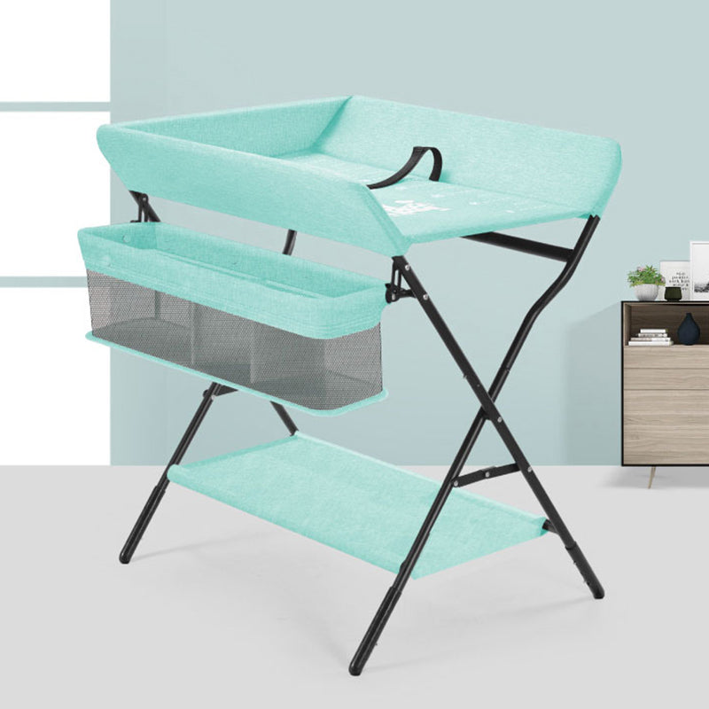 Modern Changing Table  Folding Baby Changing Table with Basket