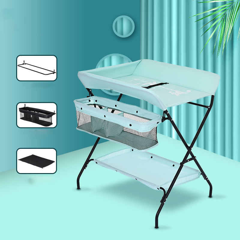 Modern Changing Table  Folding Baby Changing Table with Basket
