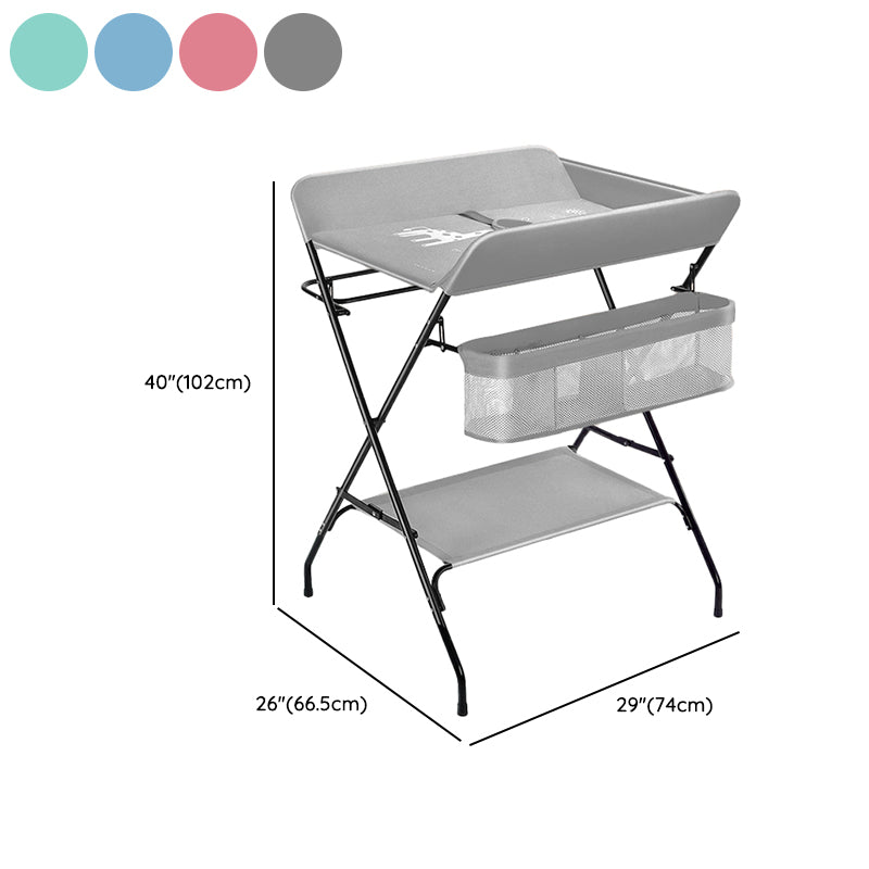 Portable Changing Table Folding Baby Changing Table with Pad