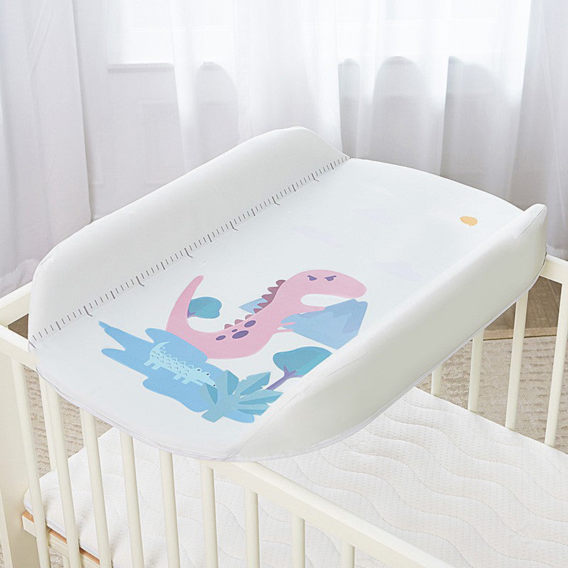 Modern White Changing Pad Crib Top Changer Portable Changing Table Topper