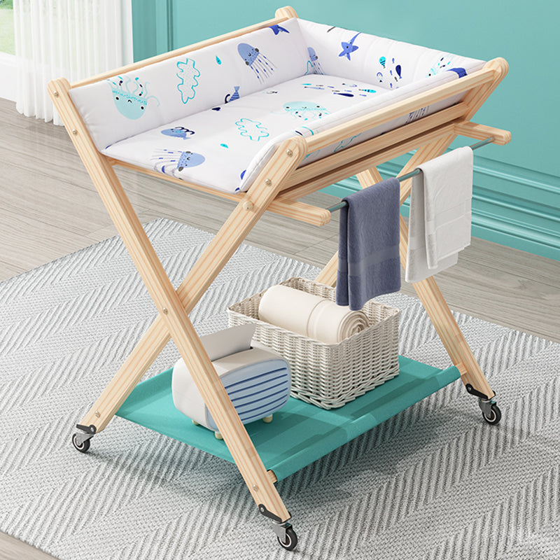 Changing Table with Safety Rails Wooden Dresser Baby Changing Table Dresser