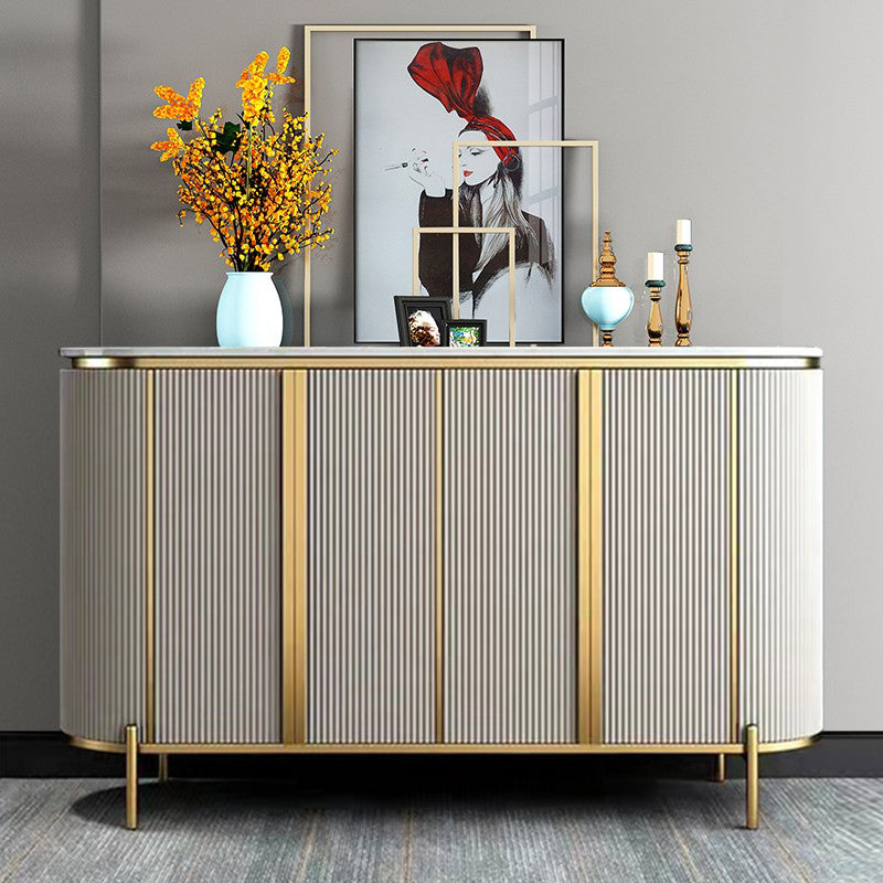 Glam Dining Room Sideboard Buffet Server Cabinet with Storage