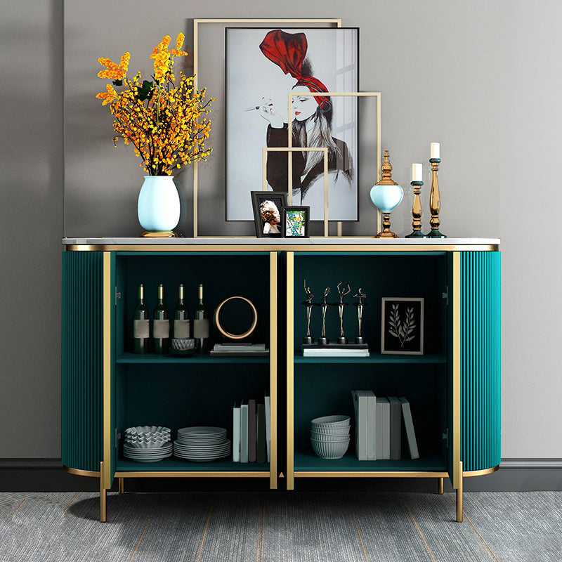 Glam Dining Room Sideboard Buffet Server Cabinet with Storage