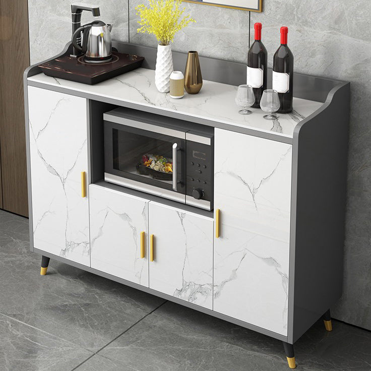 Kitchen Dining Server Contemporary Buffet Server Cabinet with Storage