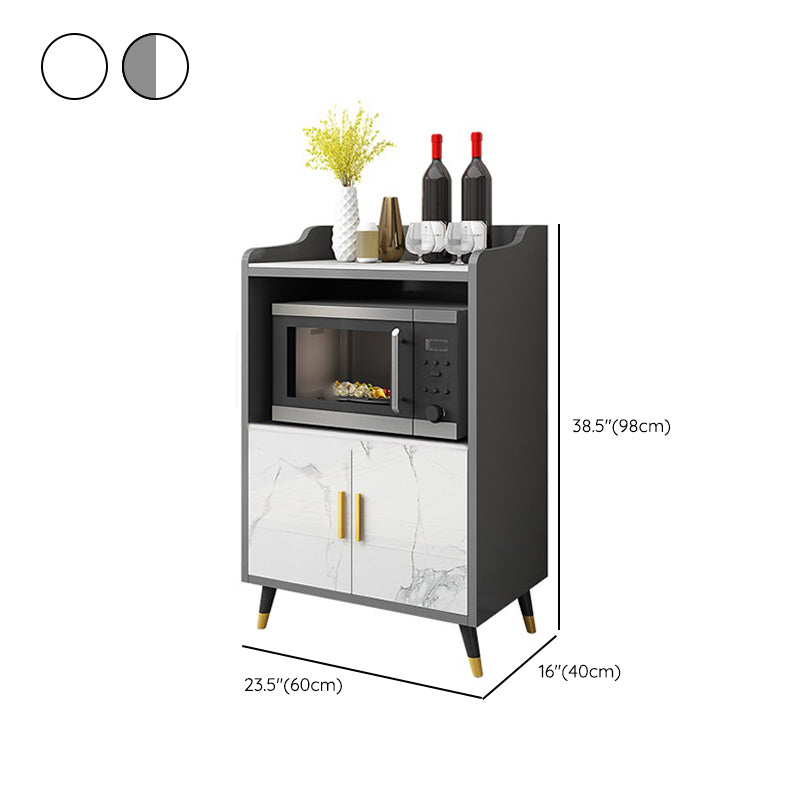 Kitchen Dining Server Contemporary Buffet Server Cabinet with Storage