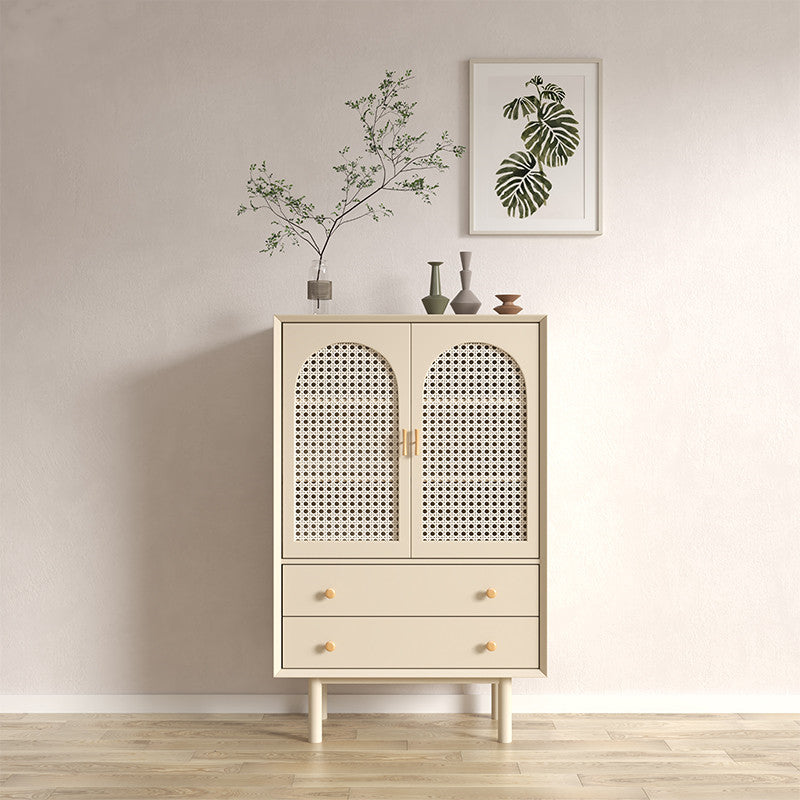 Contemporary Dining Server Dining Room Sideboard with Drawers and Storage