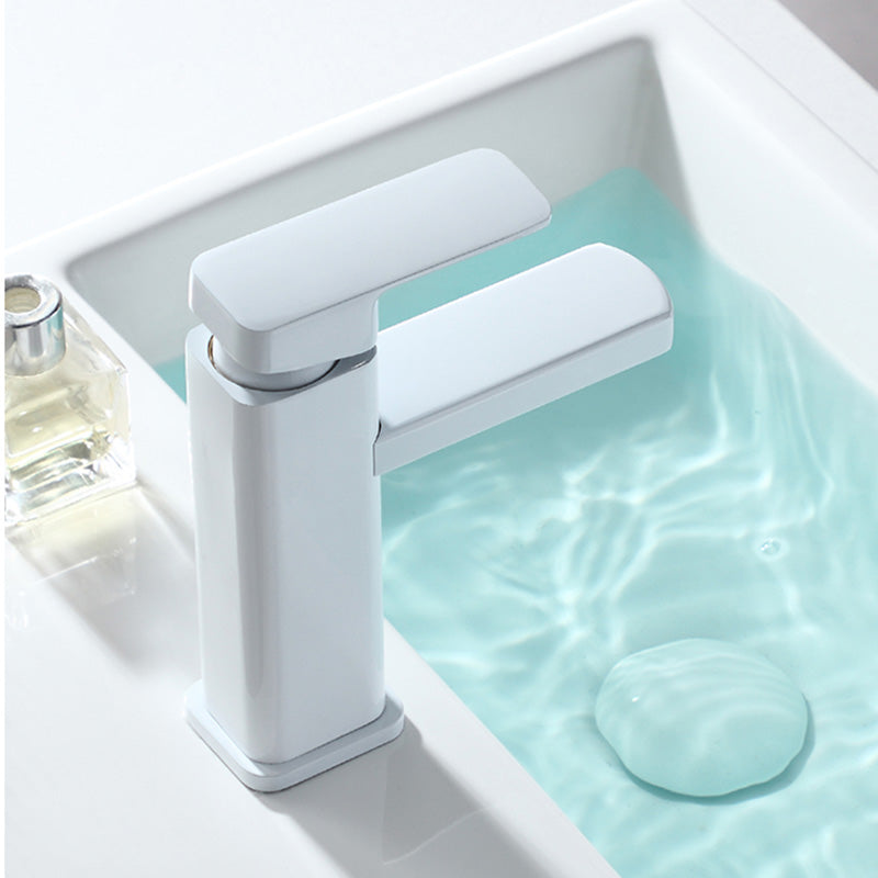 Vessel Sink Bathroom Faucet Lever Handle Low Arc Vessel Faucet