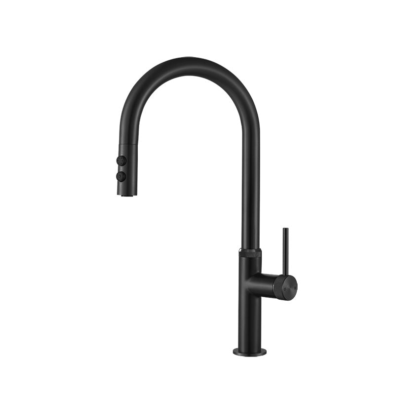 Touch Sensor Kitchen Faucet Swivel Spout with Pull Down Sprayer