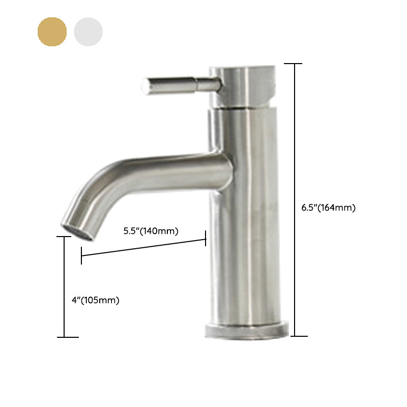 Modern Bridge Faucet Stainless Steel Swivel Spout Spray Kitchen Faucet