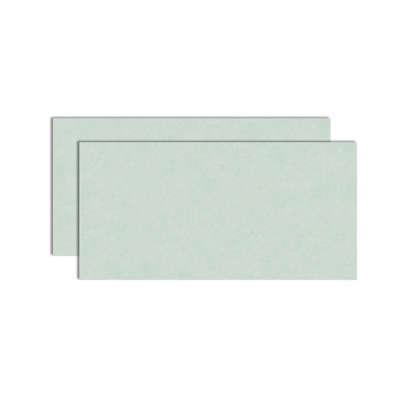 Rectangle Floor Tile Straight Edge Pure Color Floor Tile with Non-slip