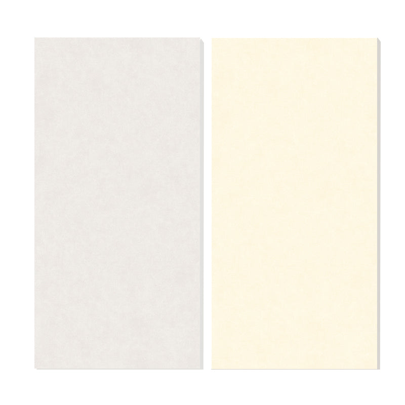 Rectangle Floor Tile Straight Edge Pure Color Floor Tile with Non-slip