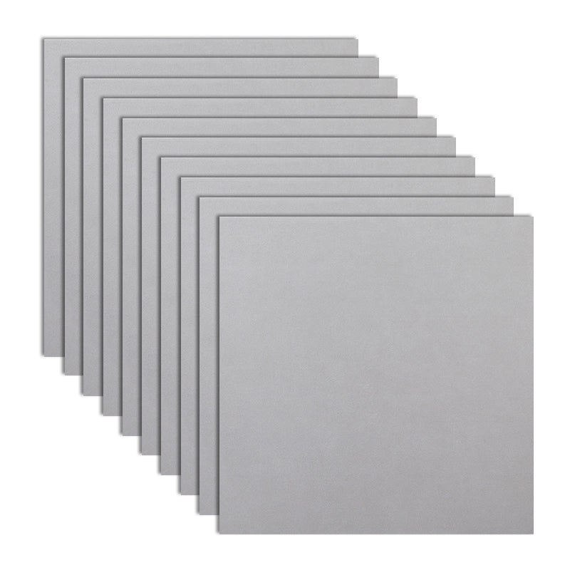 Rectangle Floor Tile Straight Edge Pure Color Floor Tile with Non-slip