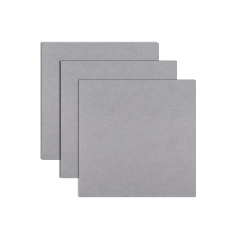 Rectangle Floor Tile Straight Edge Pure Color Floor Tile with Non-slip