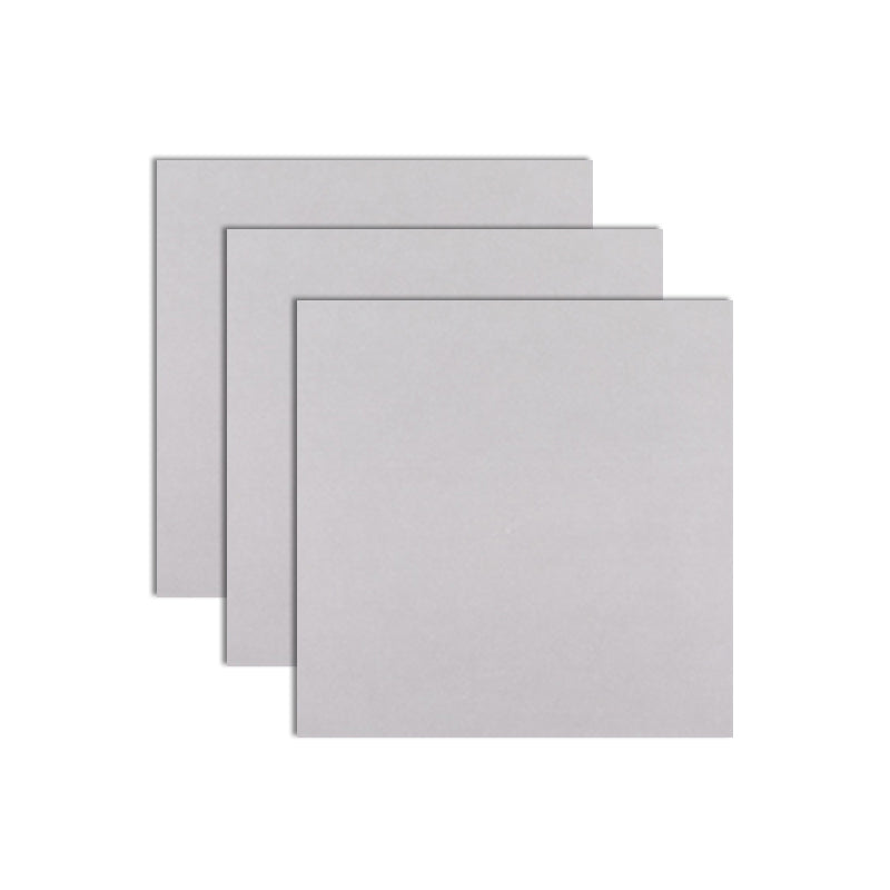 Rectangle Floor Tile Straight Edge Pure Color Floor Tile with Non-slip