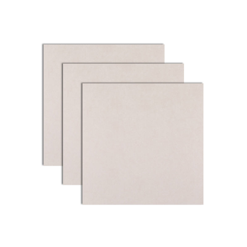 Rectangle Floor Tile Straight Edge Pure Color Floor Tile with Non-slip