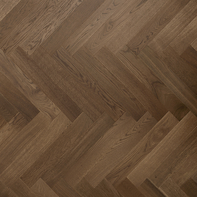 Smooth Oak Wood Hardwood Flooring Contemporary Waterproof Solid Wood Flooring