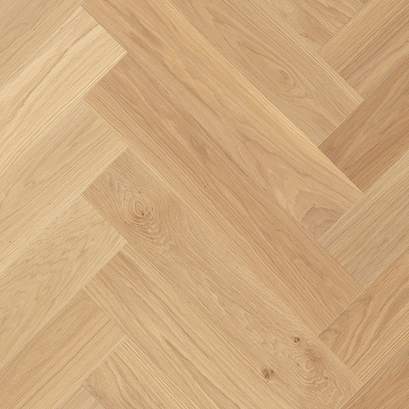 Smooth Oak Wood Hardwood Flooring Contemporary Waterproof Solid Wood Flooring