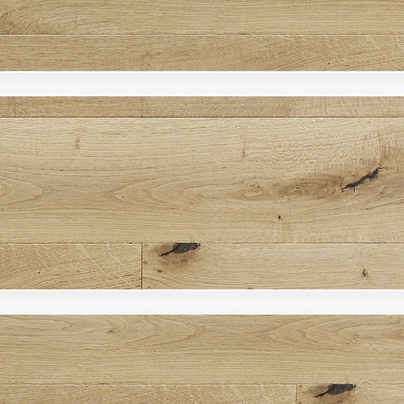 Smooth Oak Wood Hardwood Flooring Contemporary Waterproof Solid Wood Flooring