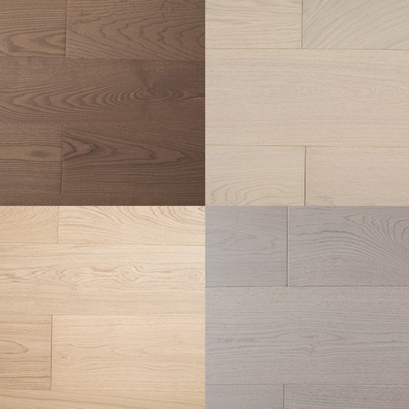 Click-Locking Side Trim Piece Engineered Modern Wood Flooring Tiles