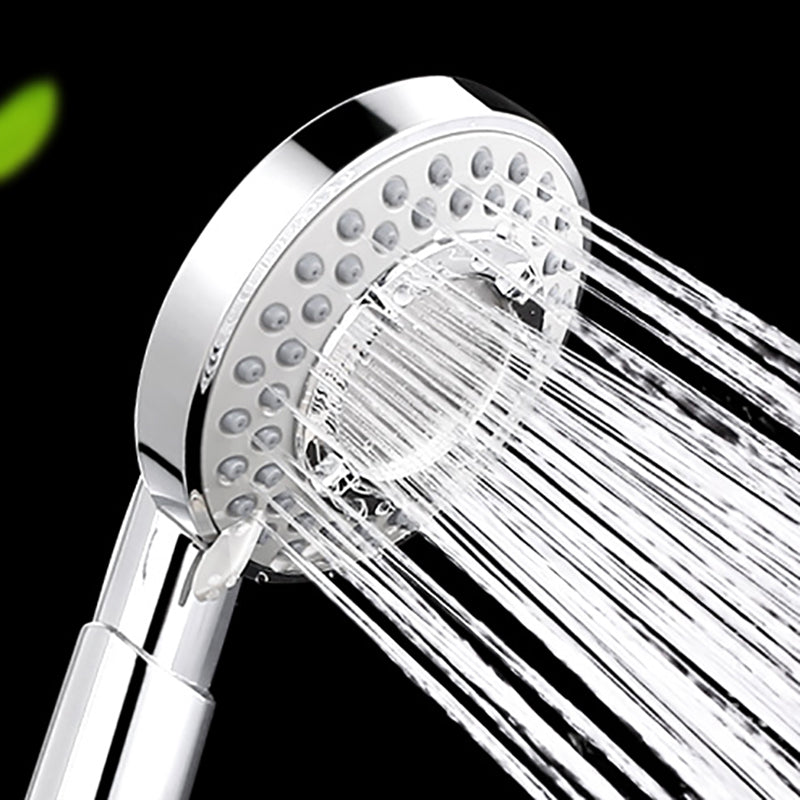 Modern Showerhead Adjustable Spray Pattern Round Shower Head