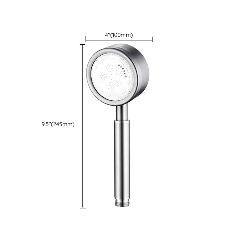 Contemporary Showerhead 304 Stainless Steel Round Hand Shower